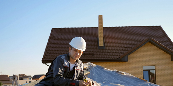 Réparation de toiture en ardoise