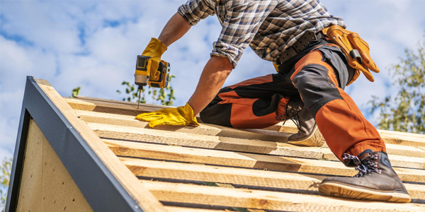 Réparation de chéneau en zinc